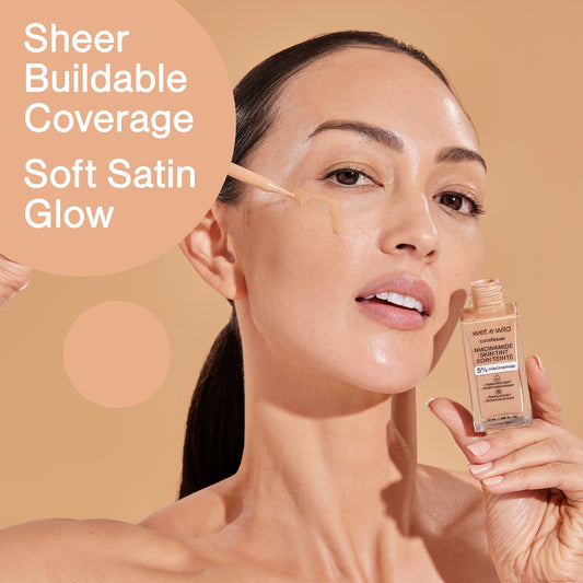 Bare Focus Niacinamide Skin Tint | Amber Beige