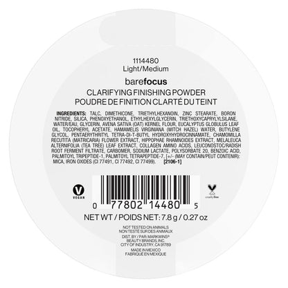 Bare Focus Clarifying Finishing Powder | Light-Medium