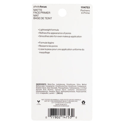 Photo Focus Matte Face Primer