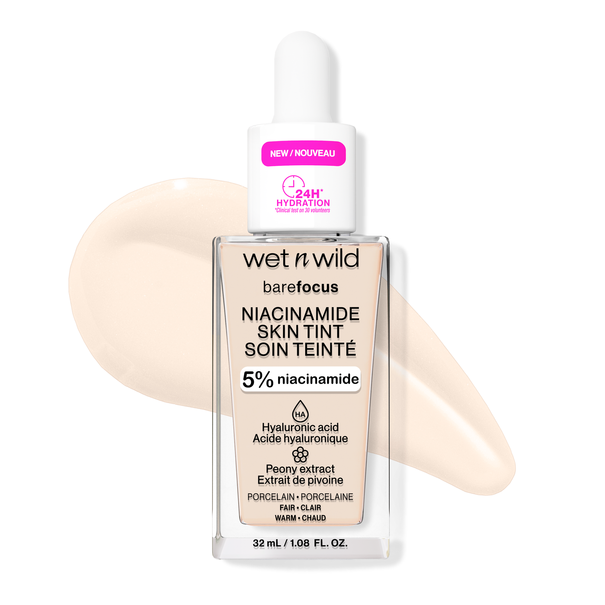 Bare Focus Niacinamide Skin Tint | Porcelain