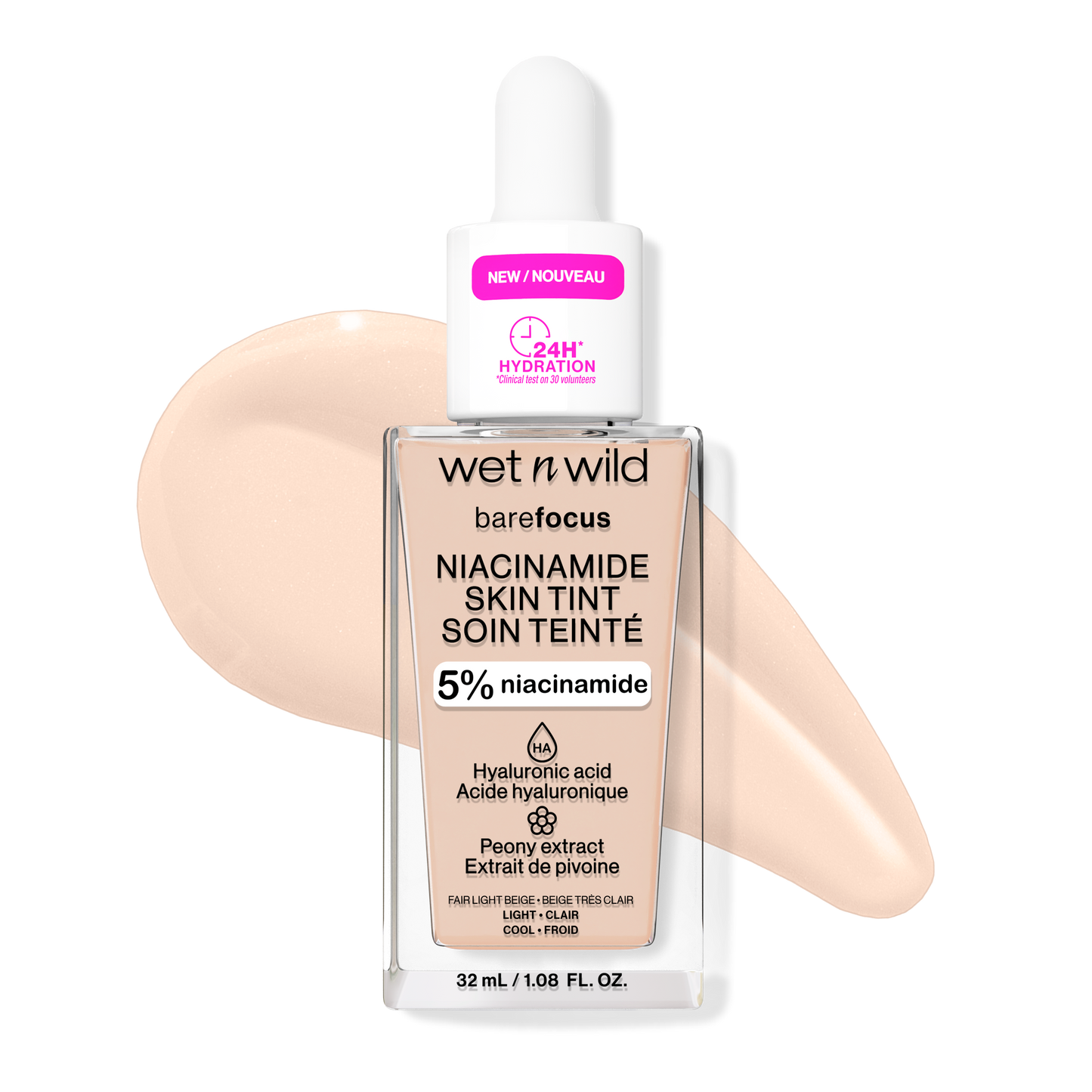 Bare Focus Niacinamide Skin Tint | Fair Light Beige