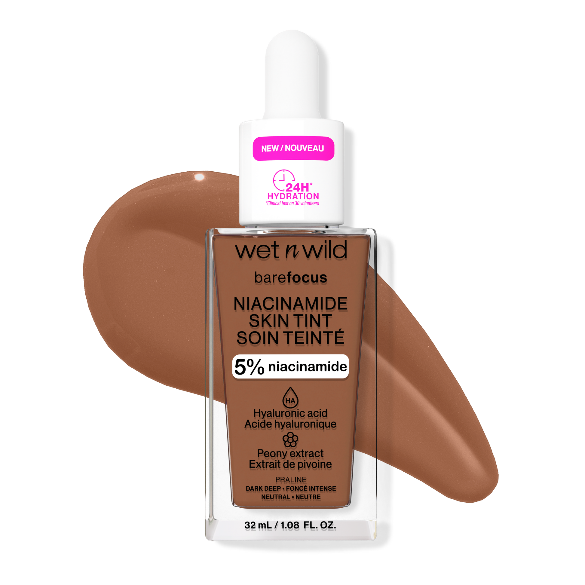 Bare Focus Niacinamide Skin Tint | Praline
