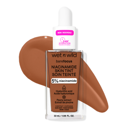 Bare Focus Niacinamide Skin Tint | Chestnut