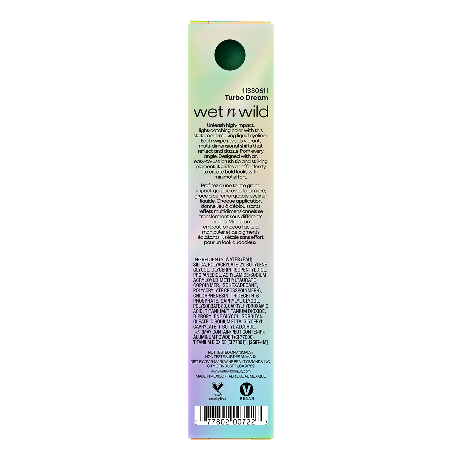Chameleon Chrome Liquid Eyeliner | Turbo Dream