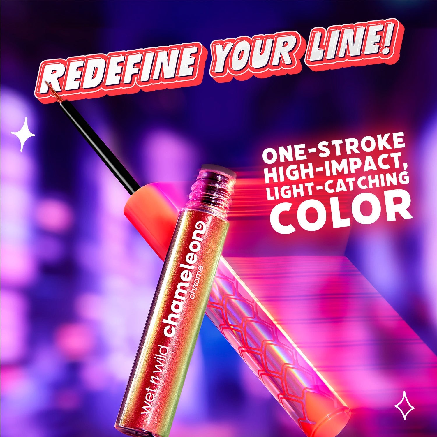 Chameleon Chrome Liquid Eyeliner | Turbo Dream