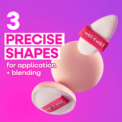 3 Piece Cushion Sponge Set