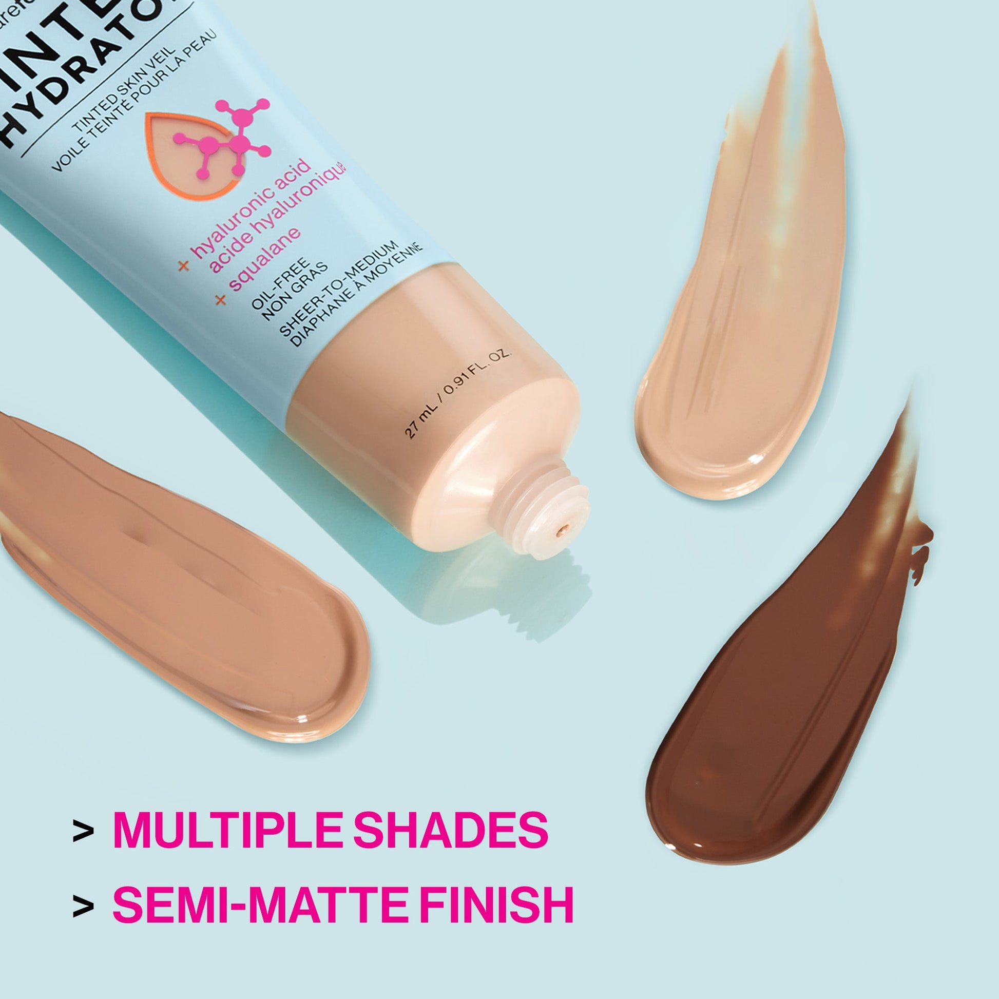 Bare Focus Tinted Hydrator Tinted Skin Veil | Tan Medium Deep