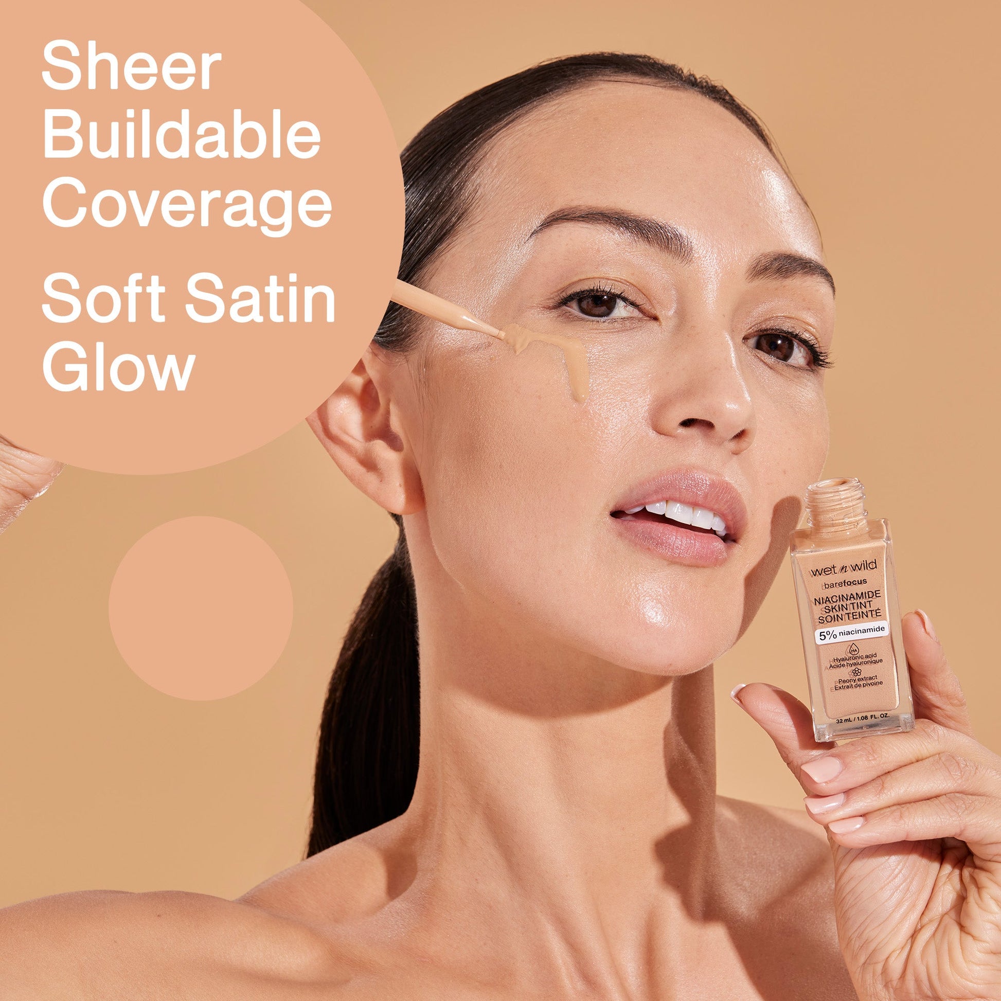 Bare Focus Niacinamide Skin Tint | Cream Beige