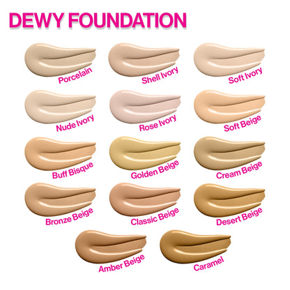 Photo Focus Dewy Foundation | Rose Ivory