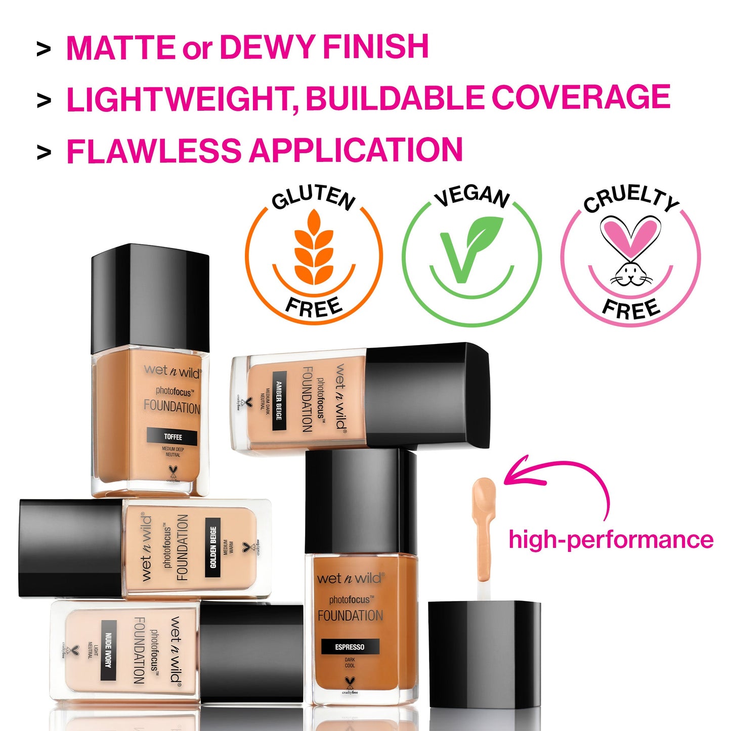 Photo Focus Dewy Foundation | Soft Ivory