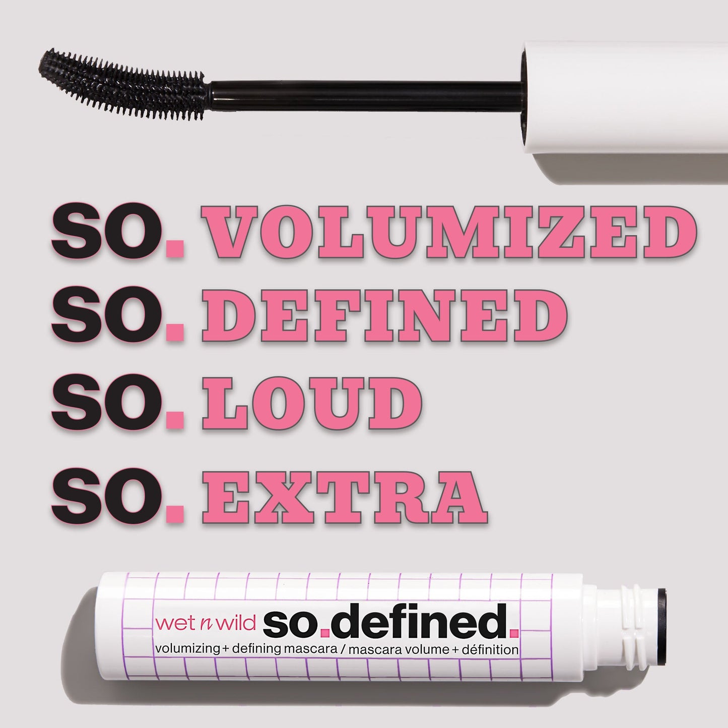 So Defined Volumizing + Defining Mascara