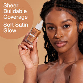 Bare Focus Niacinamide Skin Tint | Deep Tan